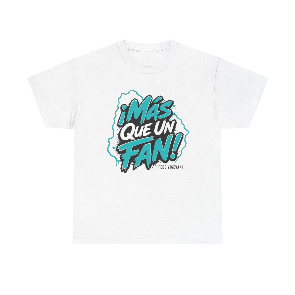 Fede Vigevani "¡Más Que Un Fan!" Unisex Tee - alternate angle 2, merchandise