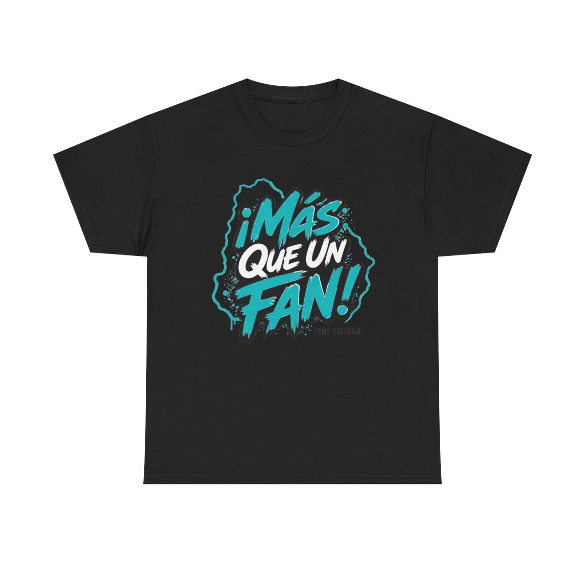 Fede Vigevani "¡Más Que Un Fan!" Unisex Tee - alternate angle 3, merchandise