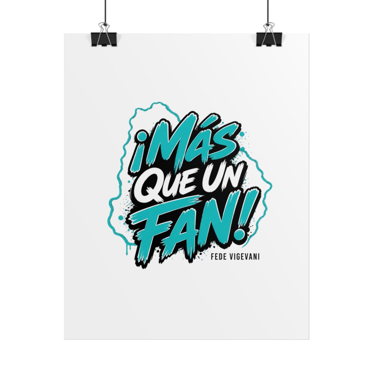 Fede Vigevani "¡Más Que Un Fan!" Poster