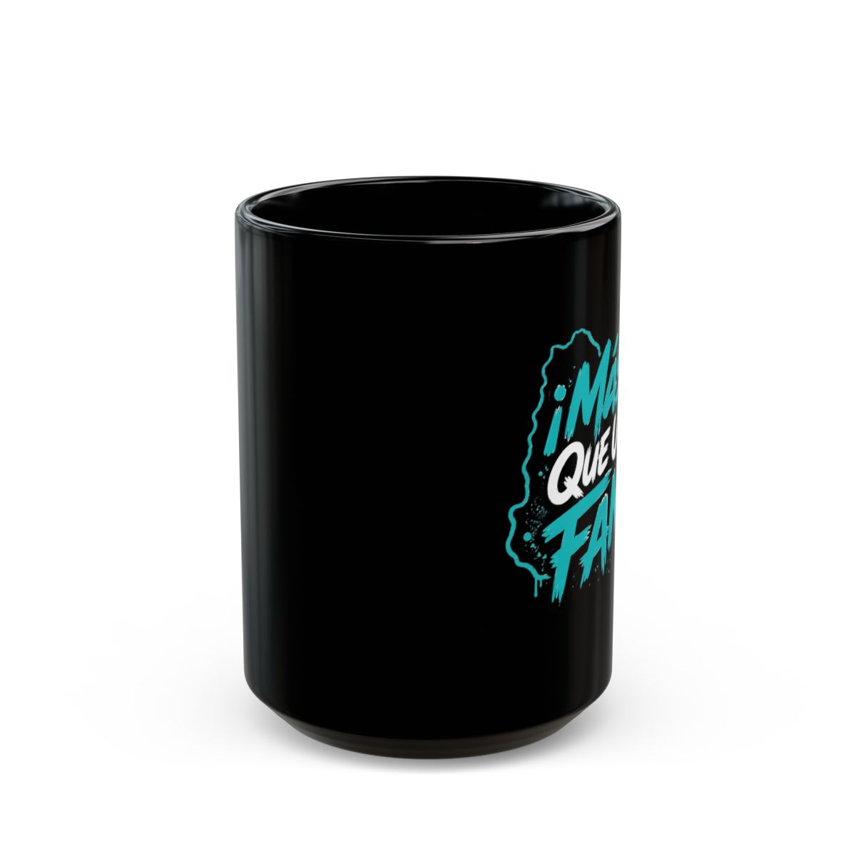 Fede Vigevani "¡Más Que Un Fan!" Black Mug - alternate angle 2, merchandise