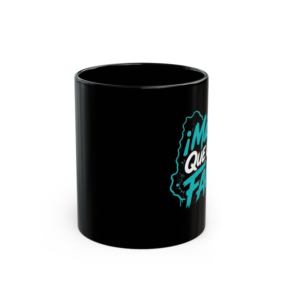Fede Vigevani "¡Más Que Un Fan!" Black Mug - alternate angle 1, merchandise