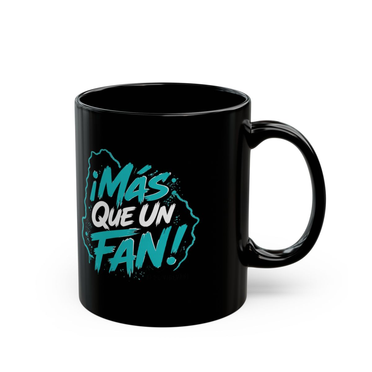 Fede Vigevani "¡Más Que Un Fan!" Black Mug