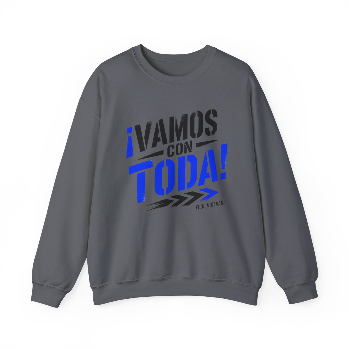 Fede Vigevani "¡Vamos con Toda!" Crewneck - alternate angle 3, merchandise