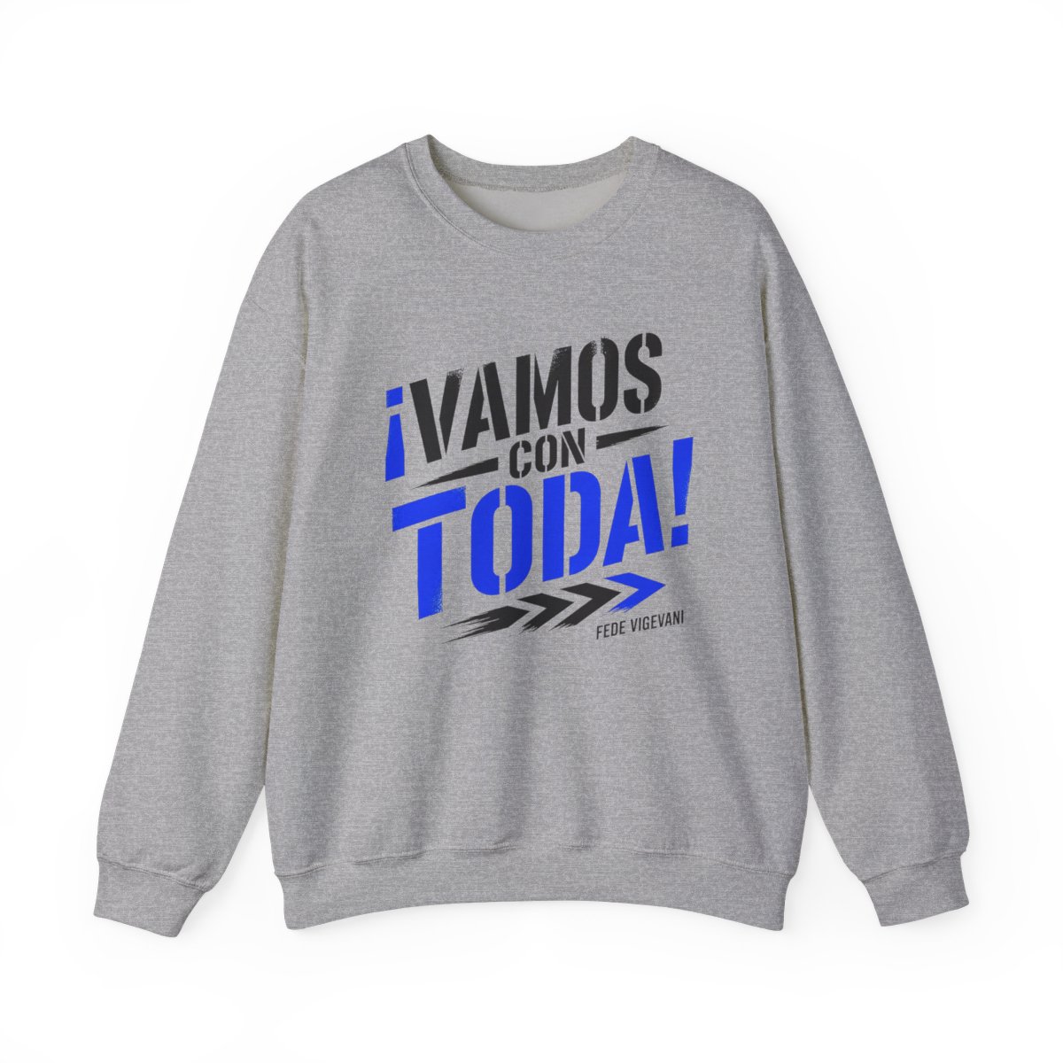 Fede Vigevani "¡Vamos con Toda!" Crewneck - alternate angle 2, merchandise