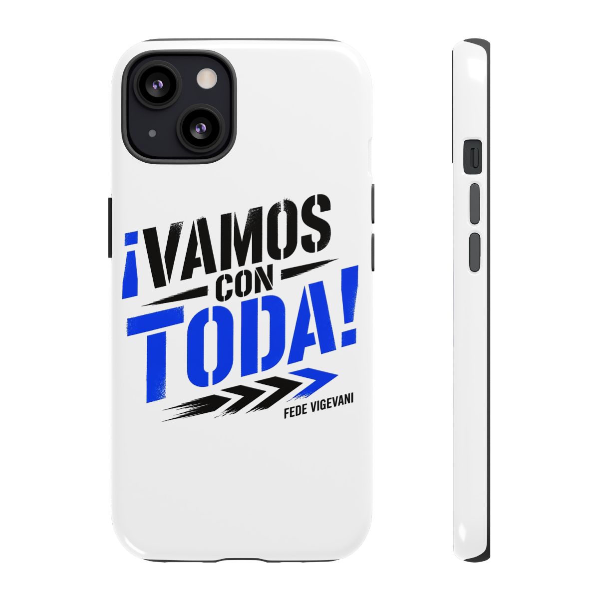 Fede Vigevani "¡Vamos con Toda!" Phone Case - alternate angle 4, merchandise