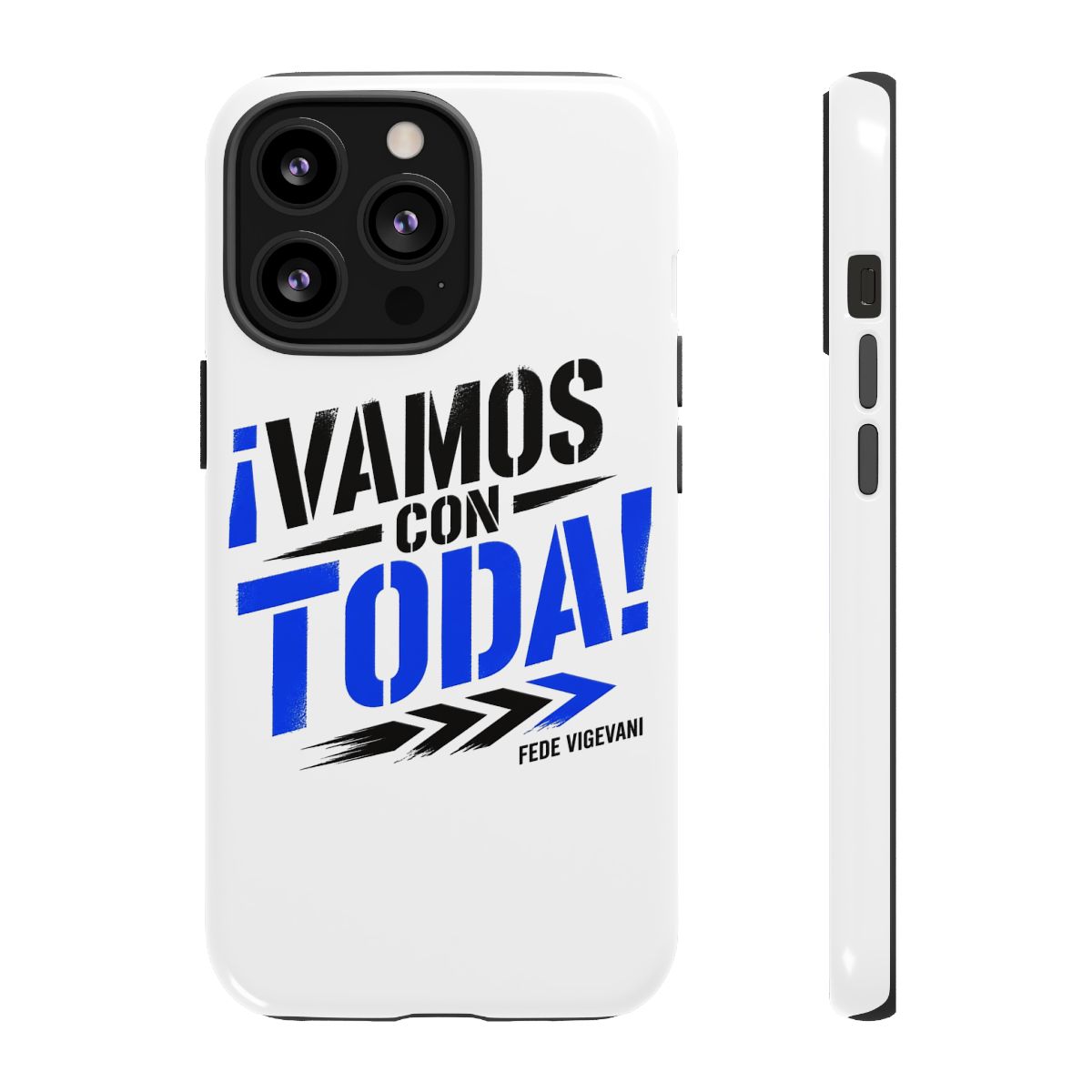 Fede Vigevani "¡Vamos con Toda!" Phone Case - alternate angle 5, merchandise