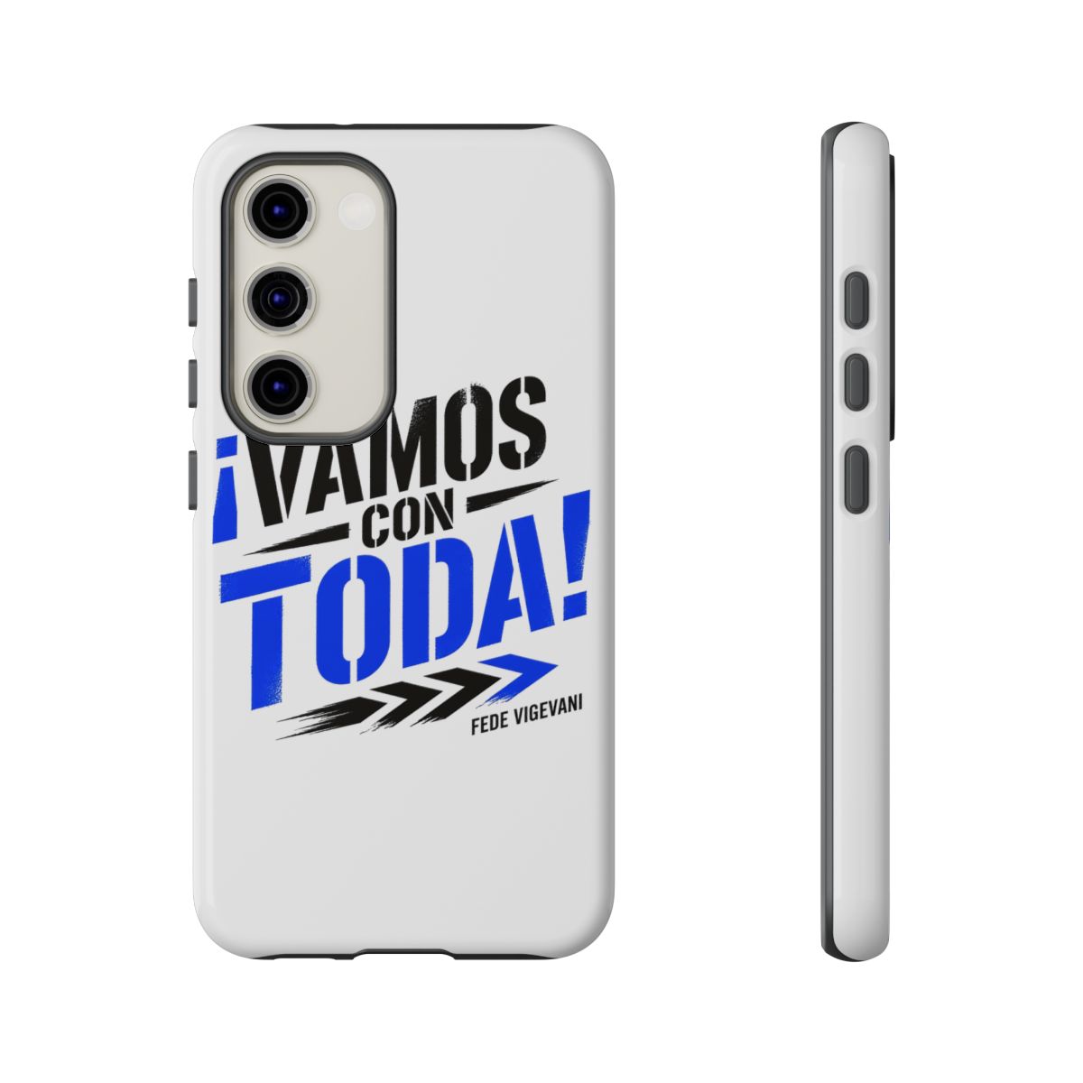 Fede Vigevani "¡Vamos con Toda!" Phone Case - alternate angle 2, merchandise