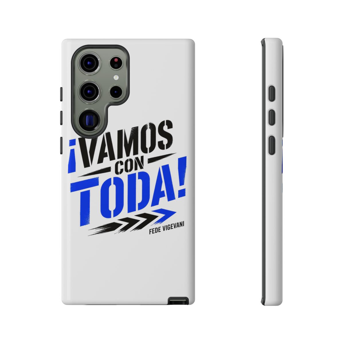 Fede Vigevani "¡Vamos con Toda!" Phone Case - alternate angle 1, merchandise