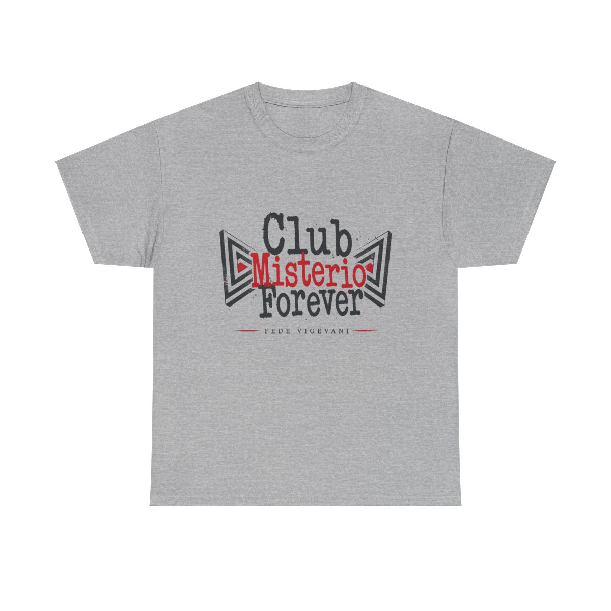 Fede Vigevani "Club Misterio Forever" Unisex Tee - alternate angle 2, merchandise