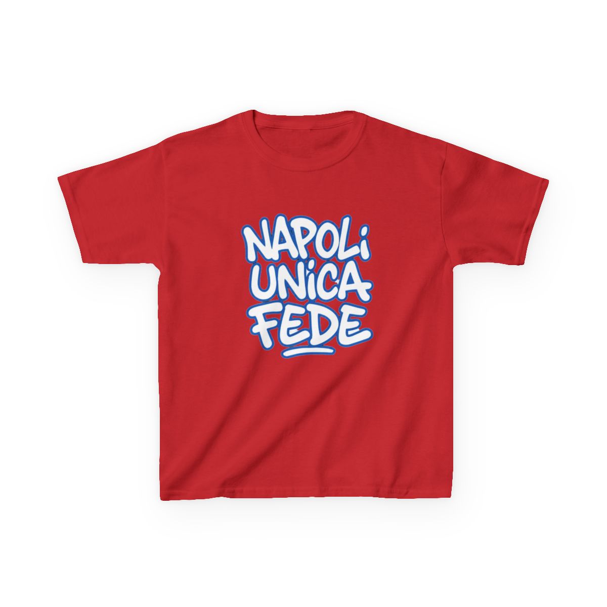 Napoli Unica Fede Kids T-Shirt | Fede Vigevani - alternate angle 5, merchandise
