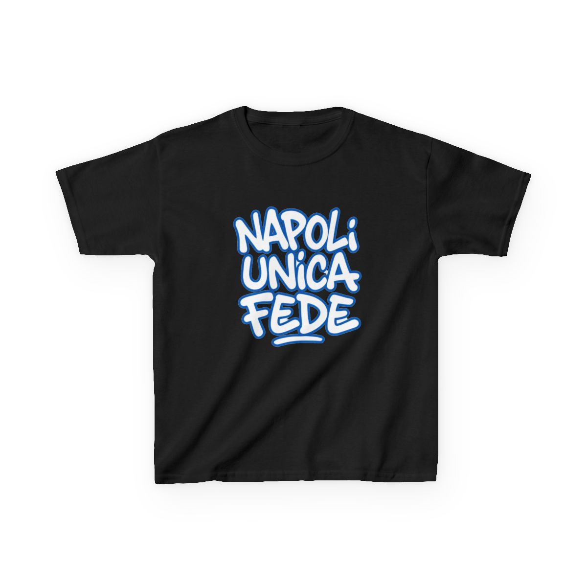 Napoli Unica Fede Kids T-Shirt | Fede Vigevani - alternate angle 2, merchandise