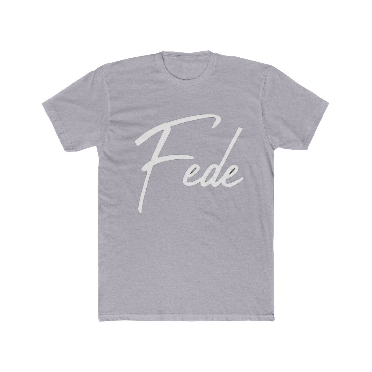 Elegant Handwritten Font Fede Calligraphy T Shirt | Fede Vigevani - alternate angle 5, merchandise