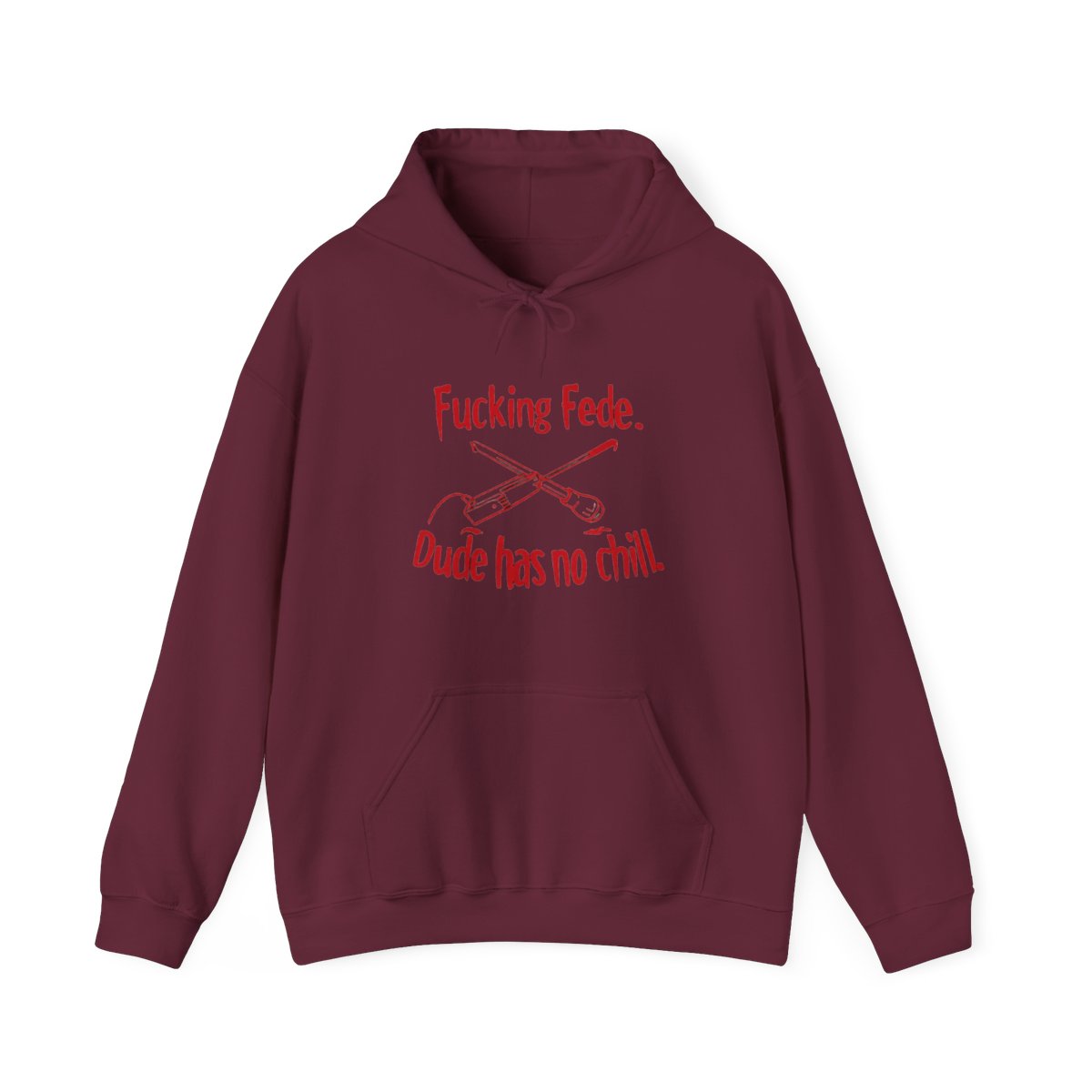 Fede Has No Chill Hoodie | Fede Vigevani - alternate angle 5, merchandise
