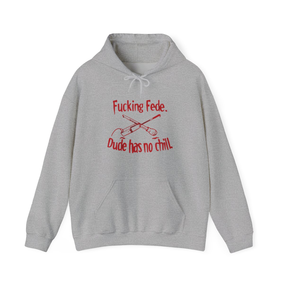 Fede Has No Chill Hoodie | Fede Vigevani - alternate angle 4, merchandise