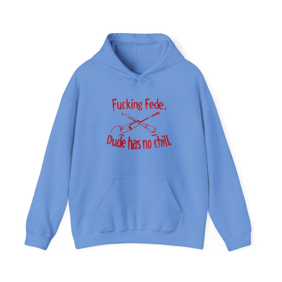 Fede Has No Chill Hoodie | Fede Vigevani - alternate angle 2, merchandise